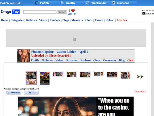 And the squirting babe is?