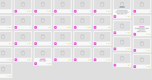 SORRY FOR ASDKIN ONCE MORE ! BUT AM I THE ONLY ONE WHO SEES THIS  no thumbs ! !!! Is the website dead ????????? 