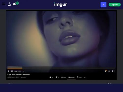 Blonde with Big Lips