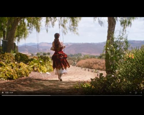 What is the name of the first pornstar appearing on the video? Not the blonde one Octavia Red