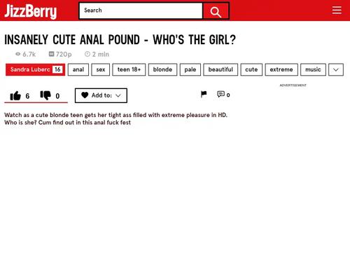 Which video is this redhead anal from?