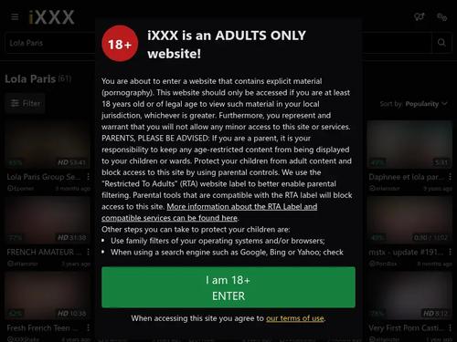 Whats the real name of this porn star whose stage name is Lola Paris?