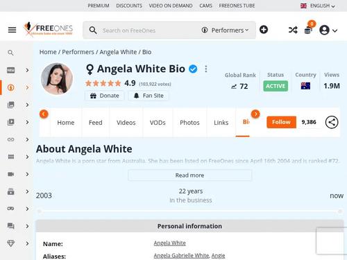 Angela White
aka Angela Gabrielle White / Angie