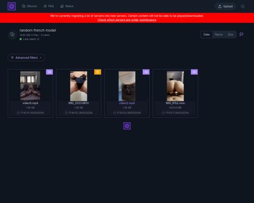 A french girl whose face we never see