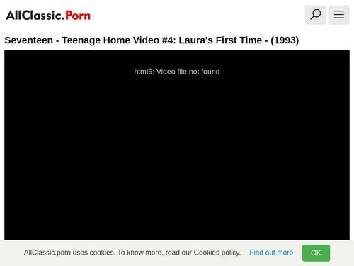 Seventeen  Teenage Home Video 4 Lauras First Time
