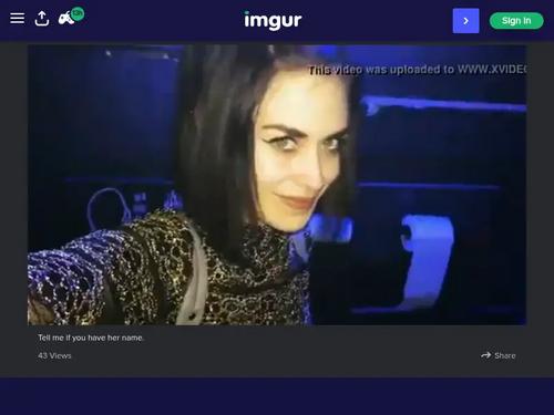 Who's this beautiful blue eyed brunette ? link : http://www.xvideos.com/video40263459/who_is_she_