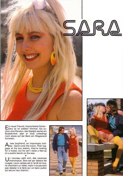 Her name should be Sara Sprinks, but little or nothing is found about her. I don't think she was very famous, or she probably did a few photo or video shoots, quite a while ago anyway!