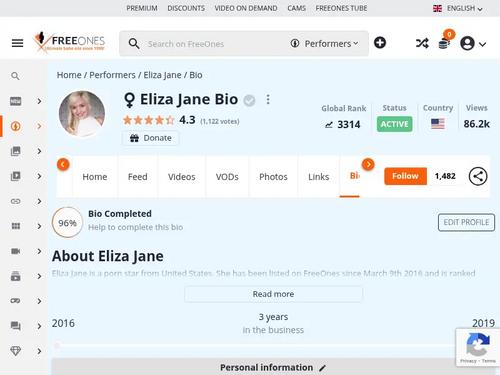 Eliza Jane
aka Alicia Glass