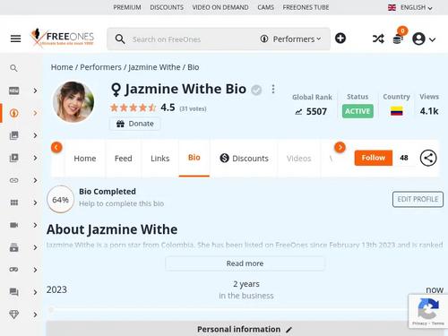 Jazmine Withe
aka Jazmine White / Molly Smith