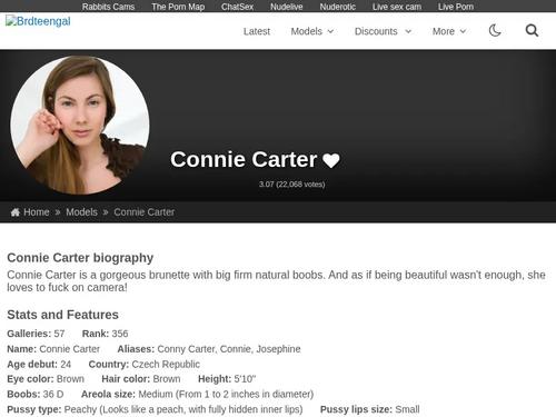 Enjoy Ms. Connie Carter...