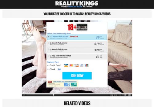 You Must Be Logged In To Watch Reality Kings Videos
