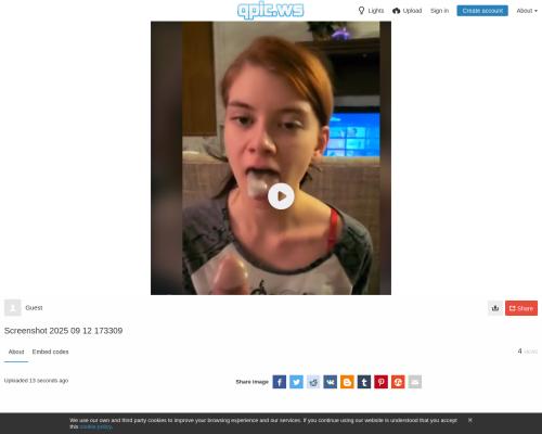 Blowjob from a 18 years old girl