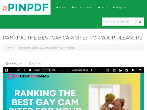 Ranking the Best Gay Cam Sites for Your Pleasure