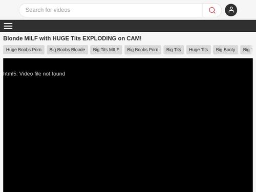 Help me on this on Please Found on httpswwwpornmegacomvideos214023blondemilfwithhugetitsexplodingoncam