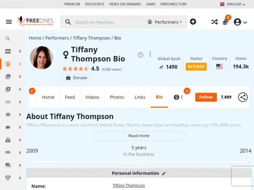 Tiffany Thompson 