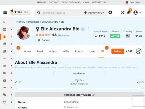 Elle Alexandra
aka Ashley Bohannon