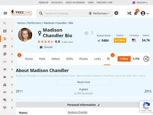 Madison Chandler aka Madison
