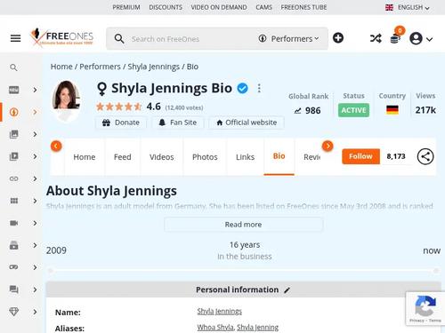 Shyla Jennings
aka Brenda Kibler / Brenda Reshell Kibler