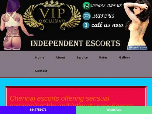 Top Model Escort Service in Chennai
