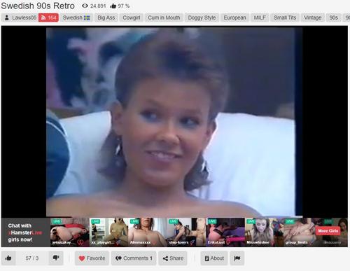 swedish 90s who is she?