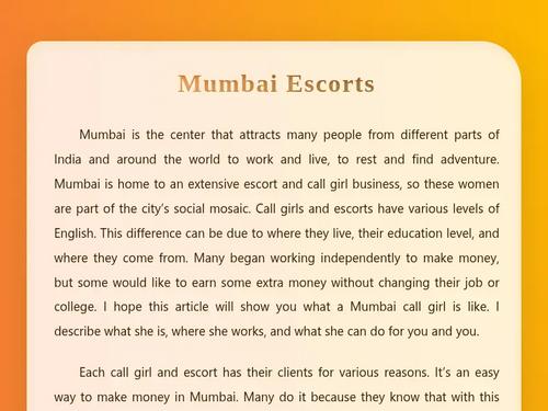 Mumbai Call Girls