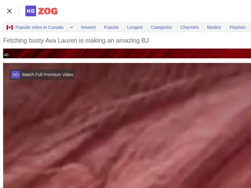 Its not Ava Lauren as it says on the video Whats her name?