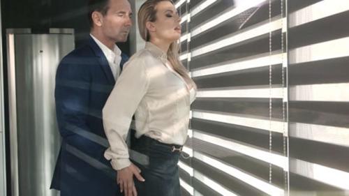 Shalina Devine -  Girls at Work After Hours (2022), Scene # 1
  https://www.adultdvdempire.com/3672460/girls-at-work-after-hours-porn-videos.html