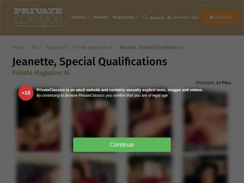 What is Jeanettes second name?